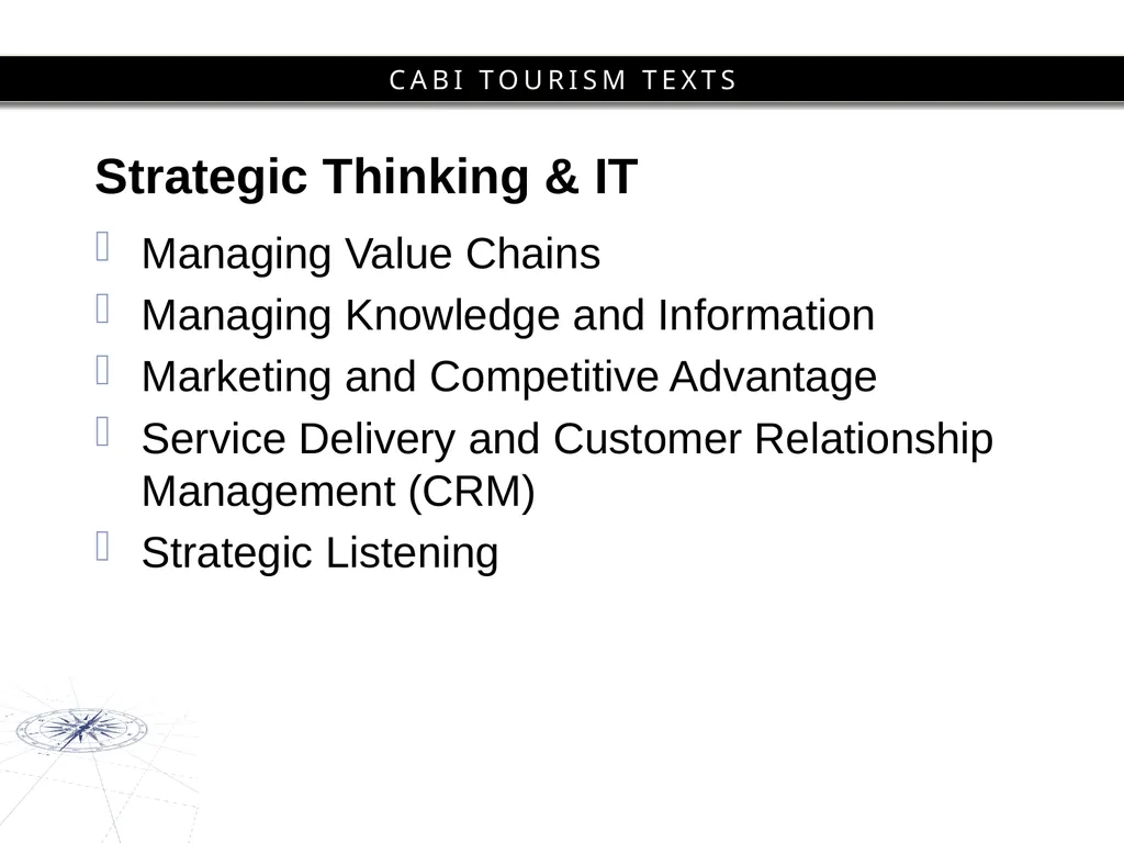 Chapter 1 Introduction to Tourism and Information - slide 12 of 16