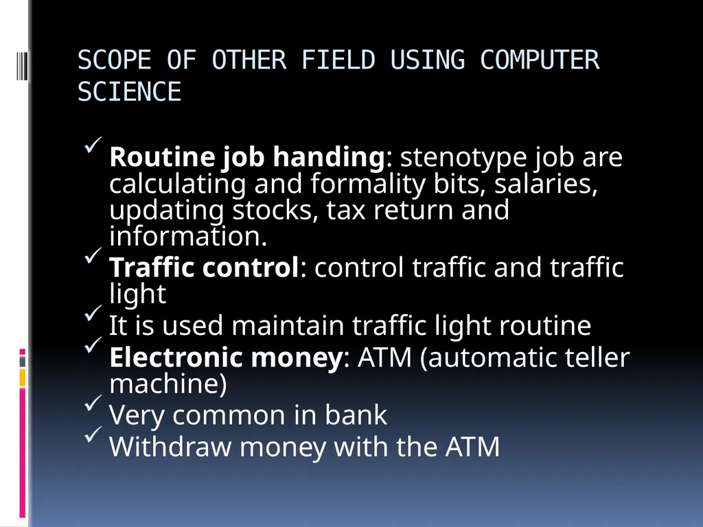 AIMS & OBJECTIVES OF TEACHING COMPUTER SCIENCE - slide 7 of 20