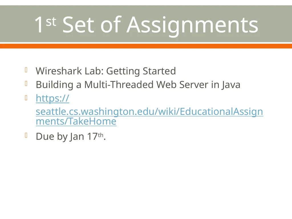 CS3040: Computer Networks Bheemarjuna Reddy Tamma - slide 10 of 10