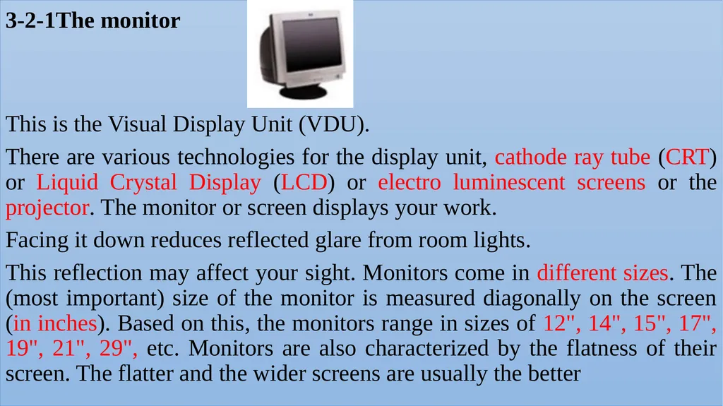 1-3 SOFTWARE AND HARDWARE Software is the stuff - slide 6 of 7