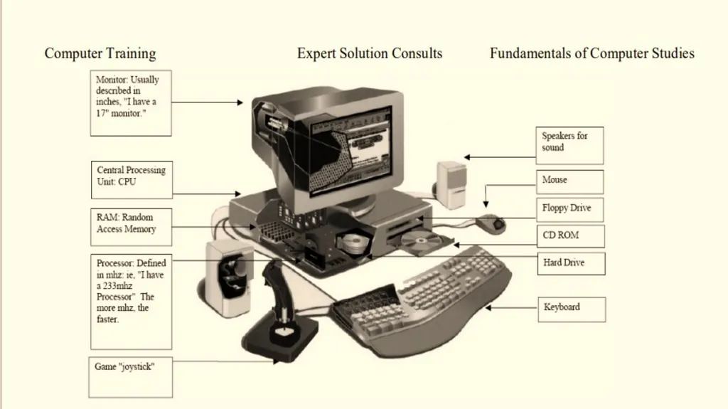 1-3 SOFTWARE AND HARDWARE Software is the stuff - slide 5 of 7