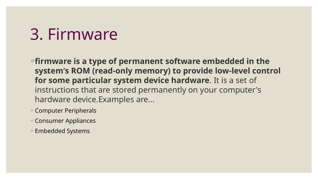 What is Software? Software is a set of programs - slide 6 of 12