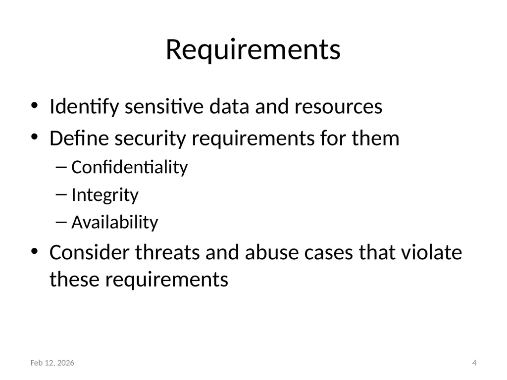 Secure Software Development Dr. Asankhaya Sharma - slide 4 of 17
