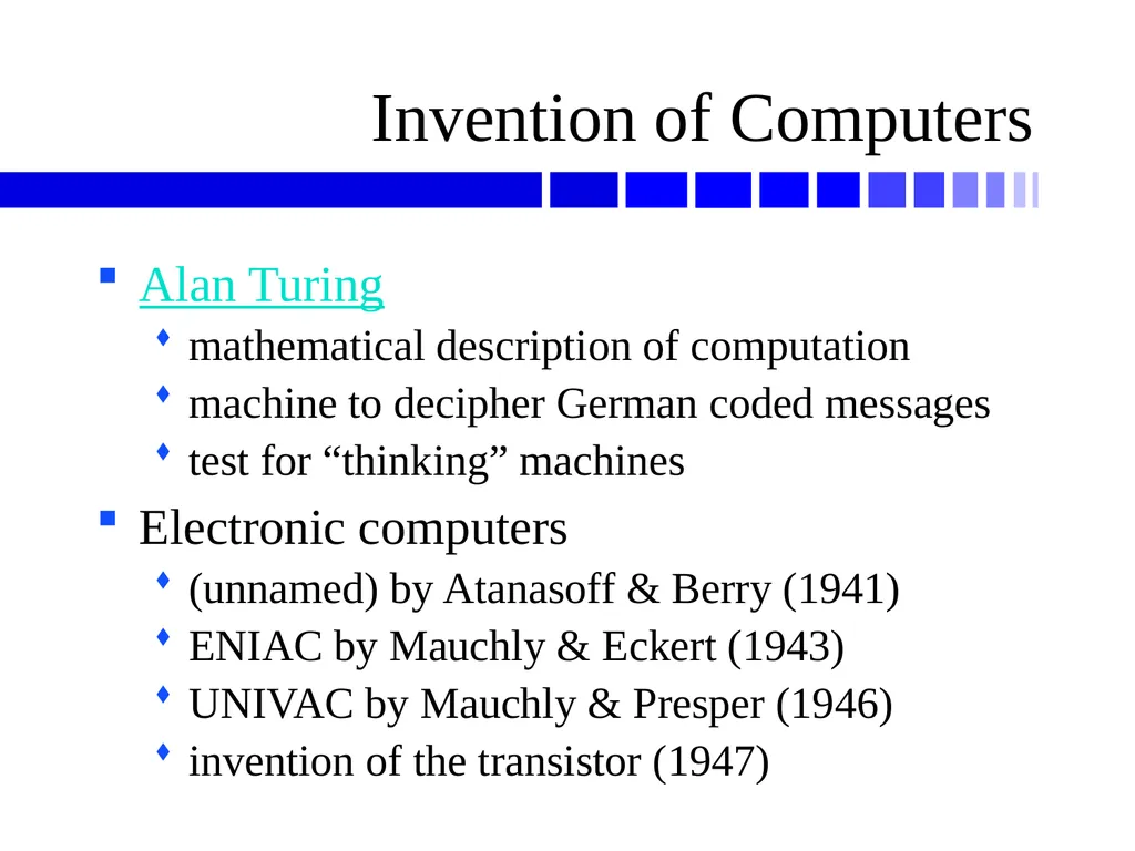 Computer Hardware and History Computers Personal - slide 32 of 41