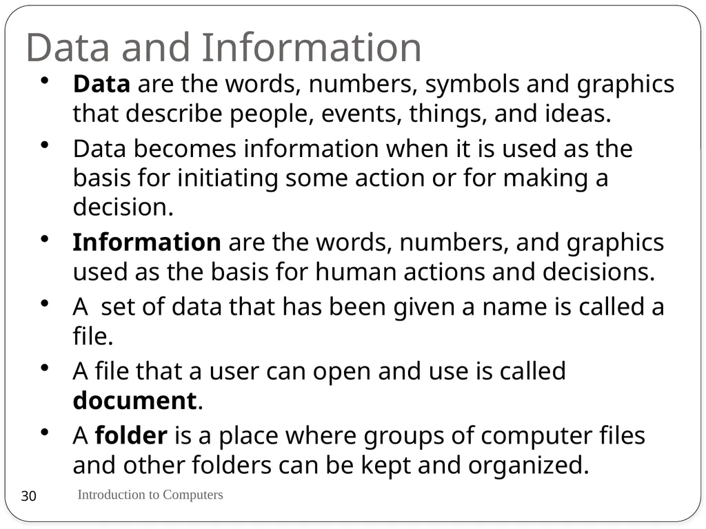 By Mrs. Muneeswari Lecturer in Computer - slide 30 of 33