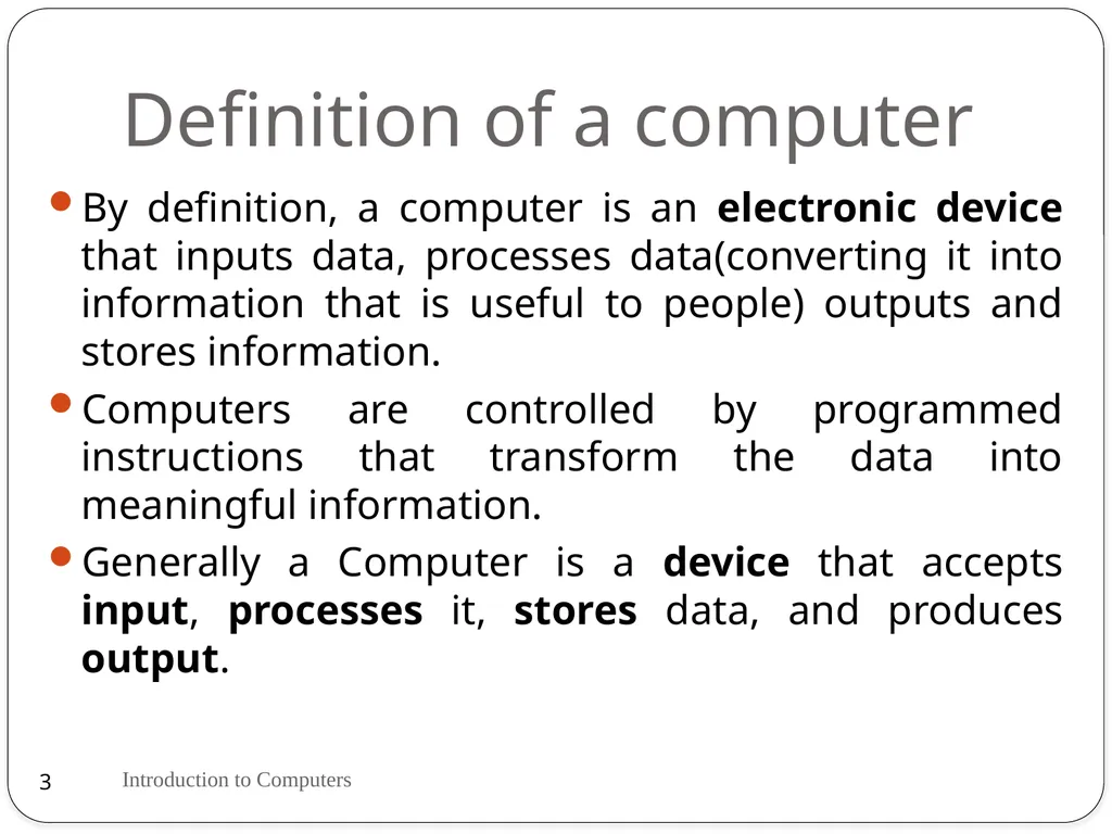 By Mrs. Muneeswari Lecturer in Computer - slide 3 of 33