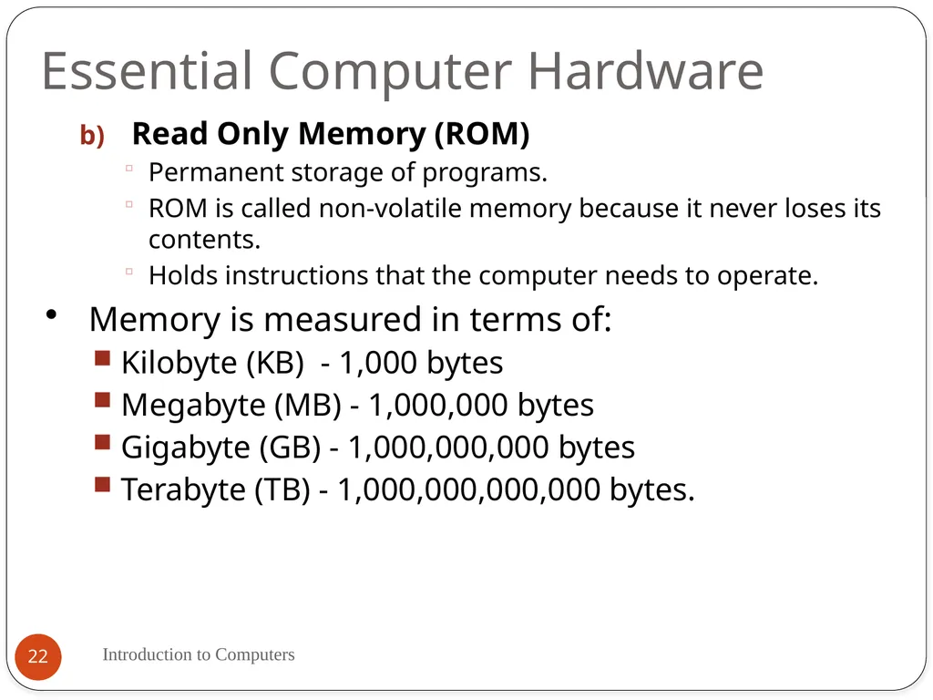 By Mrs. Muneeswari Lecturer in Computer - slide 22 of 33