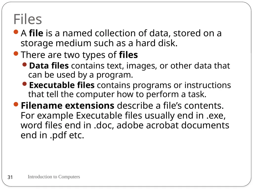 By Mrs. Muneeswari Lecturer in Computer - slide 31 of 33