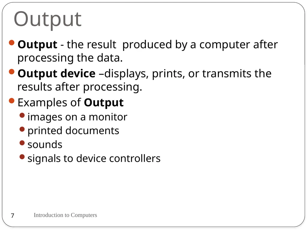 By Mrs. Muneeswari Lecturer in Computer - slide 7 of 33