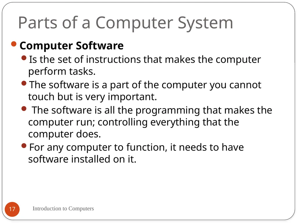 By Mrs. Muneeswari Lecturer in Computer - slide 17 of 33