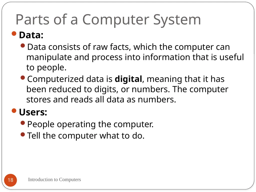 By Mrs. Muneeswari Lecturer in Computer - slide 18 of 33