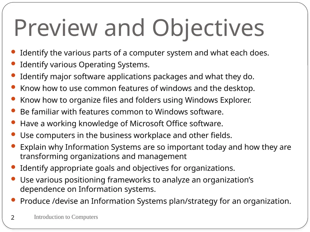 By Mrs. Muneeswari Lecturer in Computer - slide 2 of 33