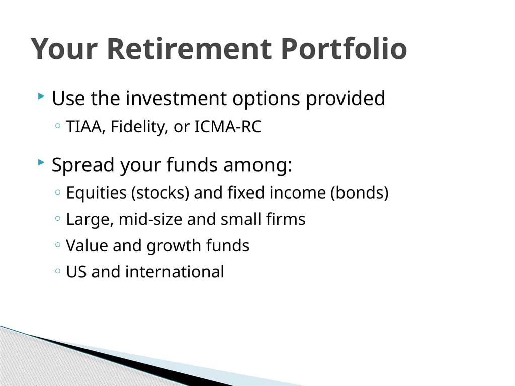 Retirement Planning for the Young Professional Dr. - slide 25 of 33