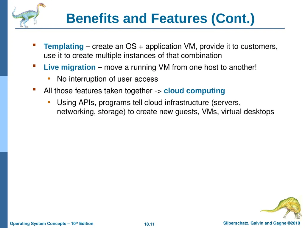 Chapter 18: Virtual Machines Chapter 18: Virtual - slide 11 of 51