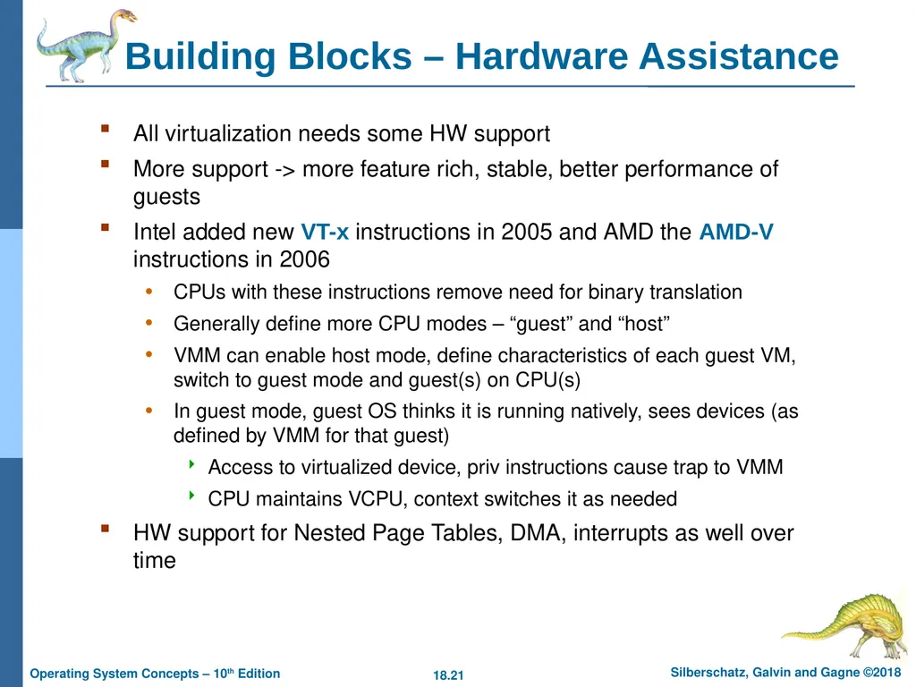 Chapter 18: Virtual Machines Chapter 18: Virtual - slide 21 of 51