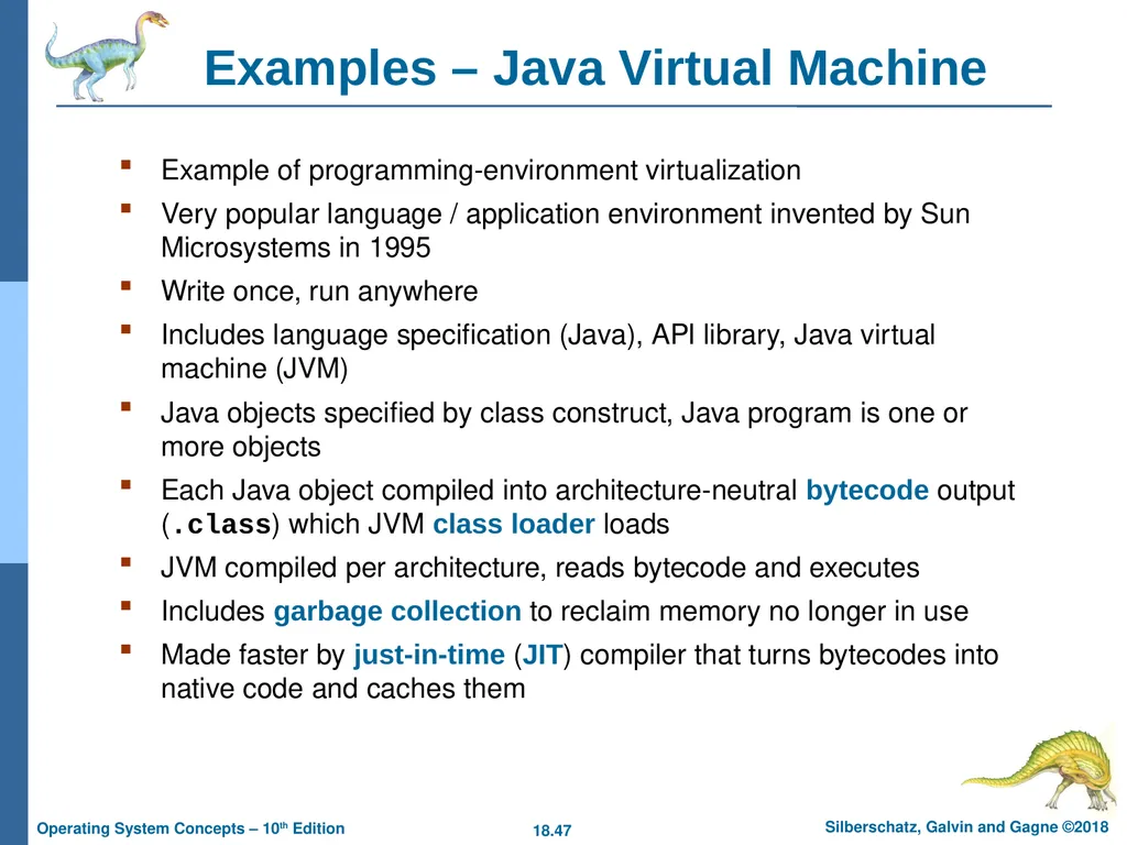 Chapter 18: Virtual Machines Chapter 18: Virtual - slide 47 of 51