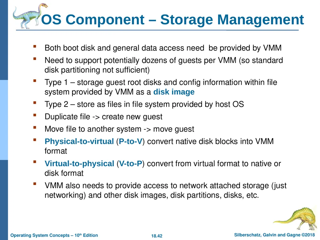 Chapter 18: Virtual Machines Chapter 18: Virtual - slide 42 of 51