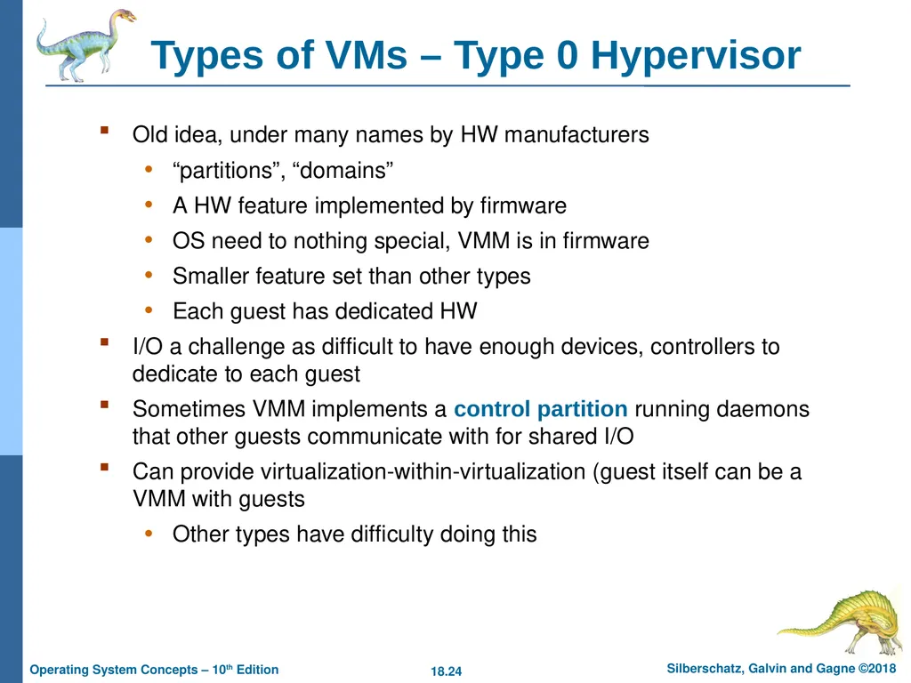 Chapter 18: Virtual Machines Chapter 18: Virtual - slide 24 of 51