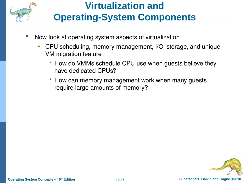Chapter 18: Virtual Machines Chapter 18: Virtual - slide 37 of 51