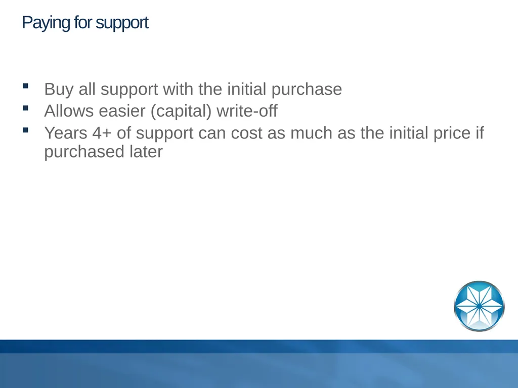 Buying Database Hardware Adam Backman – President - slide 30 of 34