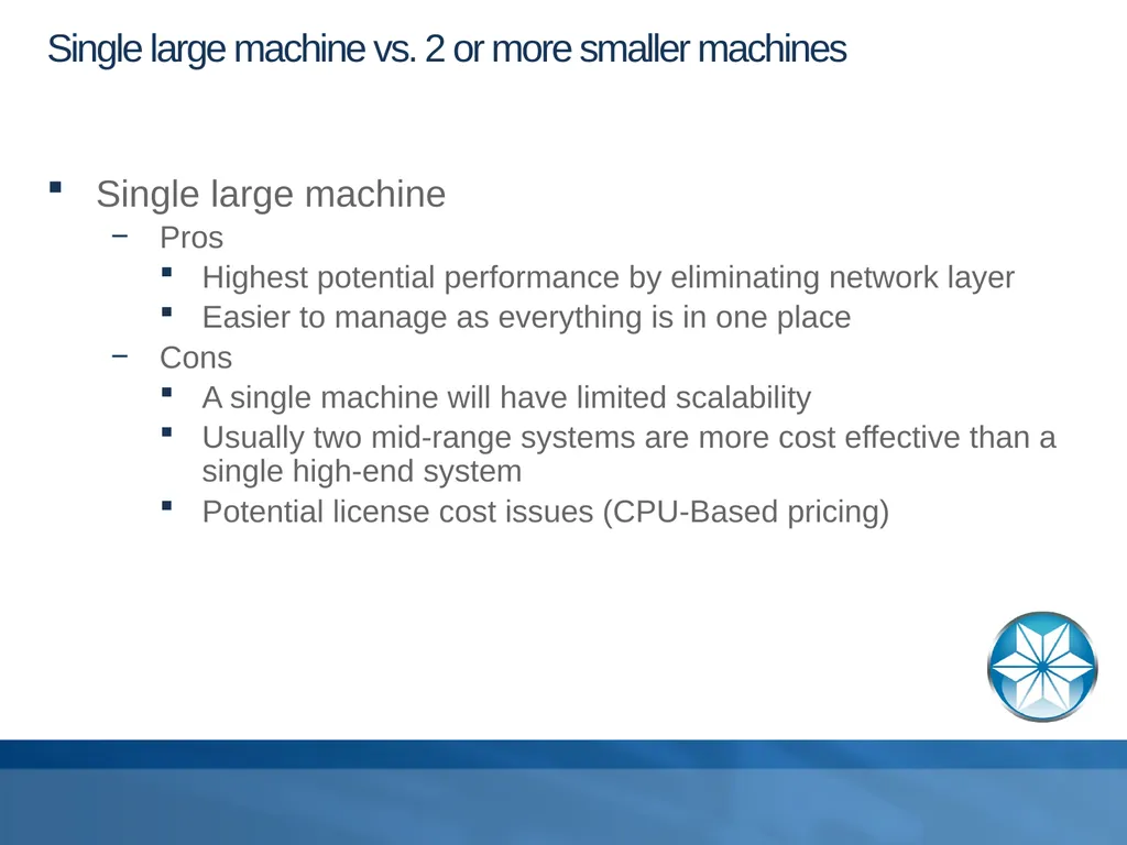Buying Database Hardware Adam Backman – President - slide 8 of 34