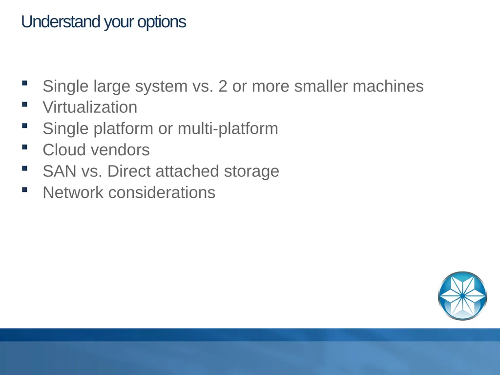 Buying Database Hardware Adam Backman – President - slide 7 of 34