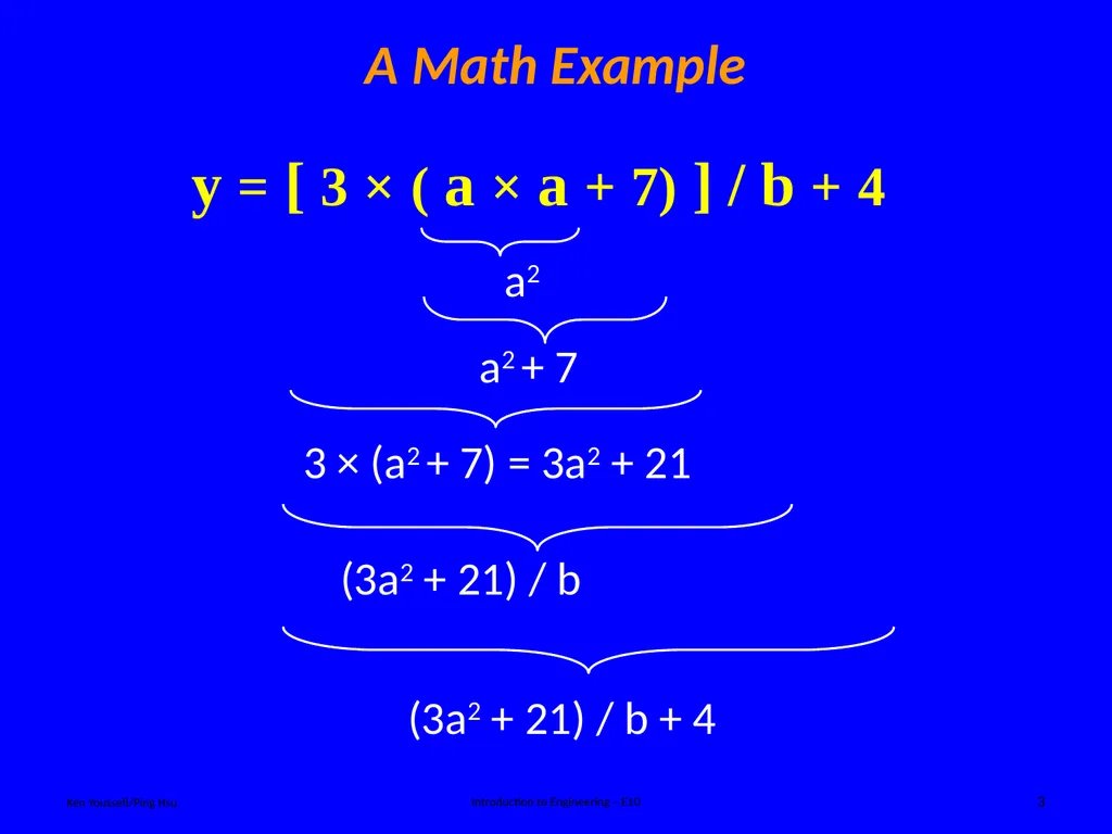 Programing Concept Ken Youssefi/Ping Hsu - slide 3 of 36