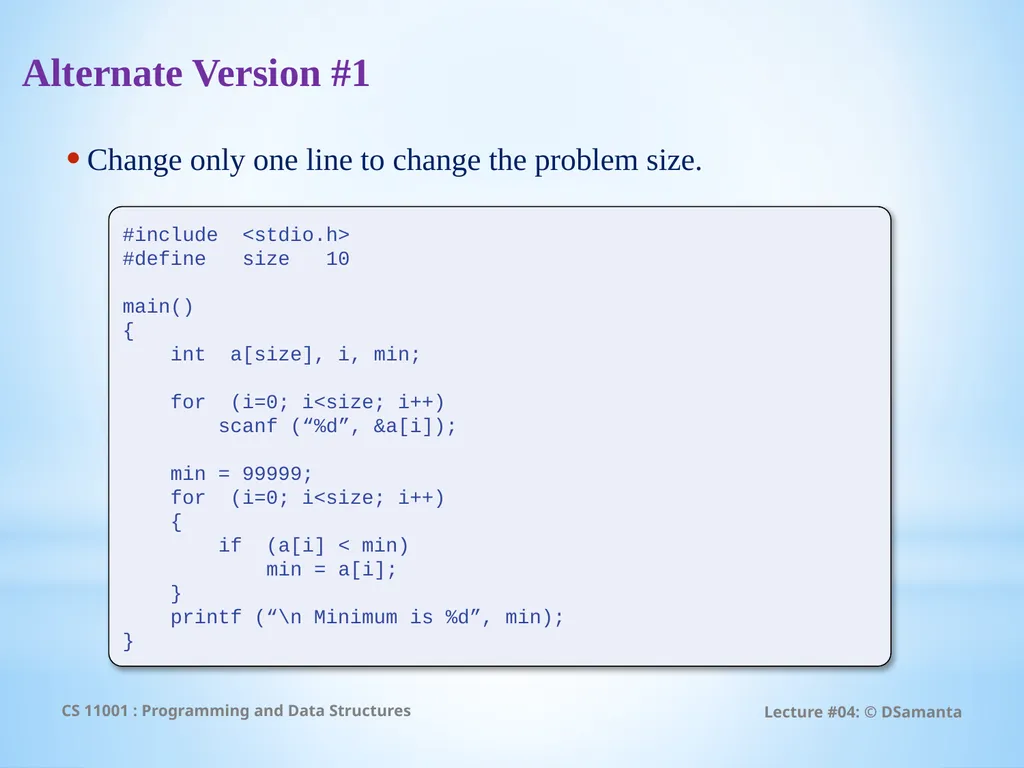 Debasis Samanta Computer Science & Engineering - slide 17 of 59