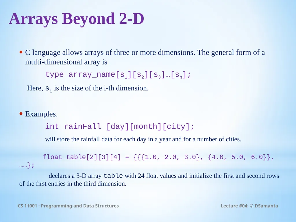Debasis Samanta Computer Science & Engineering - slide 34 of 59