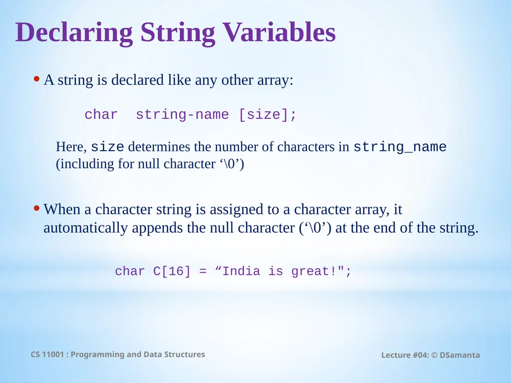 Debasis Samanta Computer Science & Engineering - slide 38 of 59