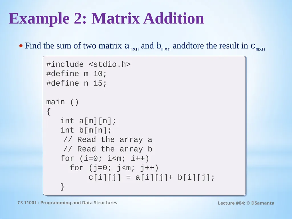 Debasis Samanta Computer Science & Engineering - slide 32 of 59