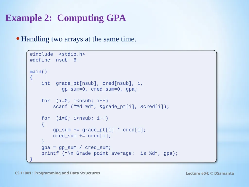 Debasis Samanta Computer Science & Engineering - slide 19 of 59