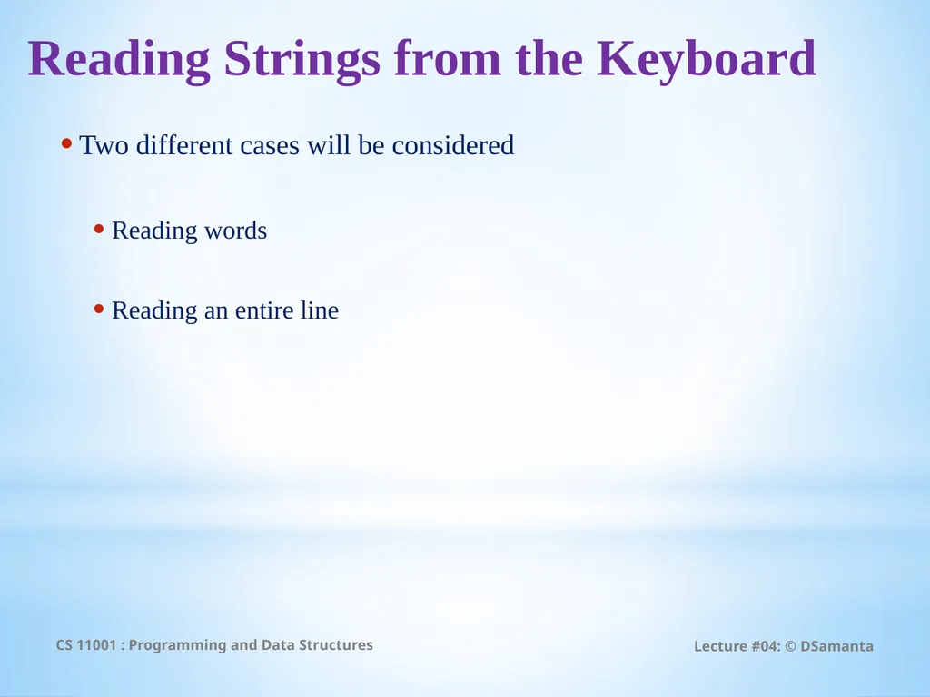 Debasis Samanta Computer Science & Engineering - slide 40 of 59