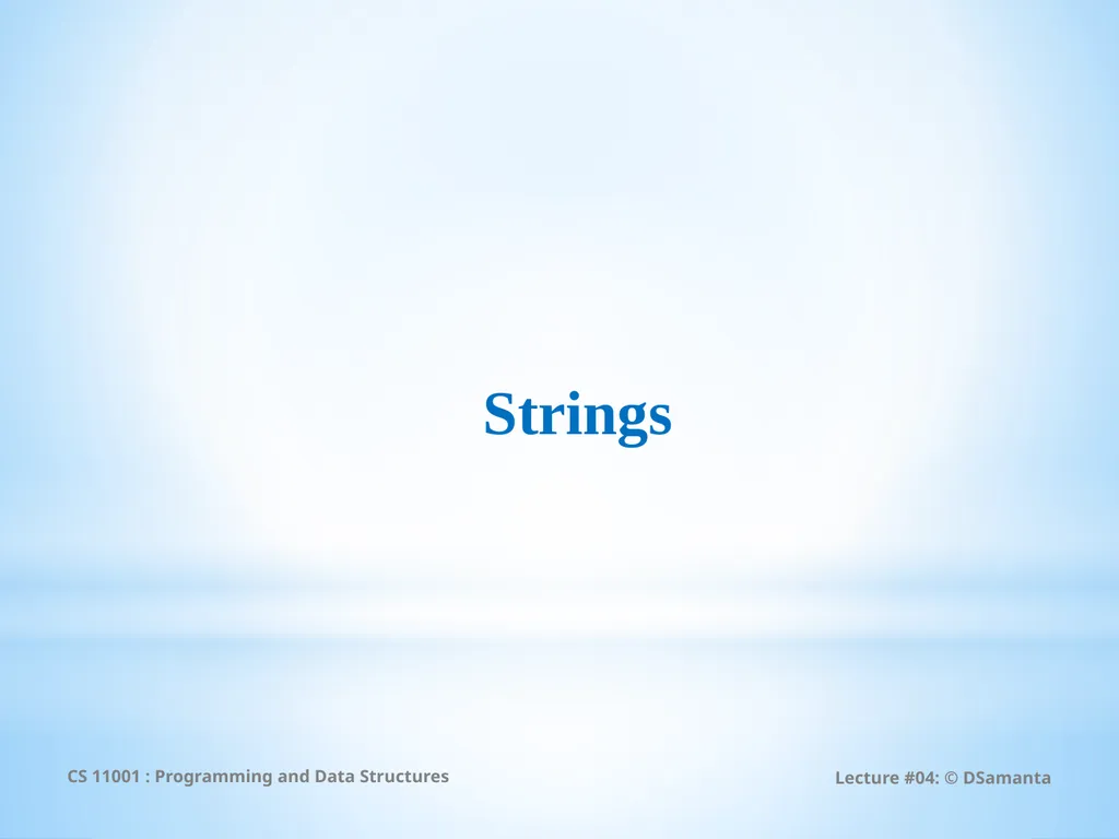 Debasis Samanta Computer Science & Engineering - slide 35 of 59
