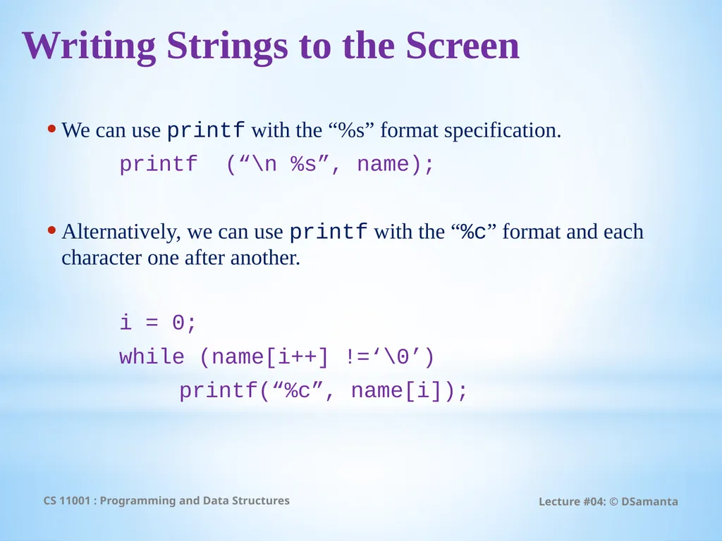 Debasis Samanta Computer Science & Engineering - slide 45 of 59