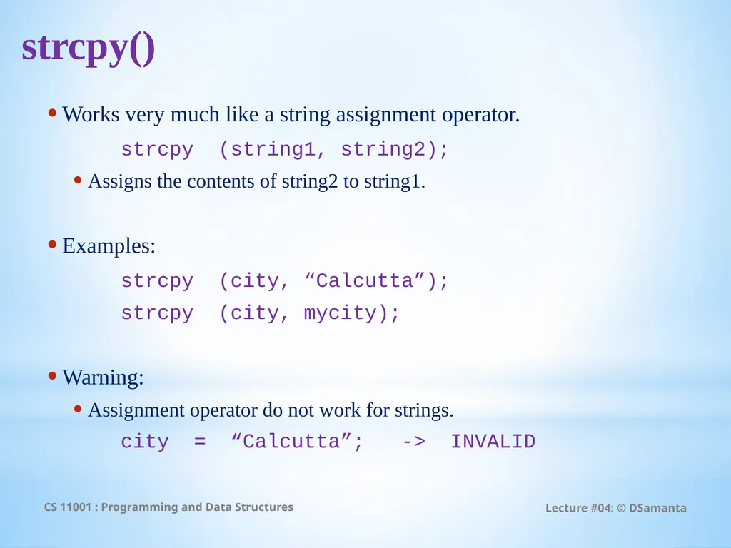 Debasis Samanta Computer Science & Engineering - slide 47 of 59