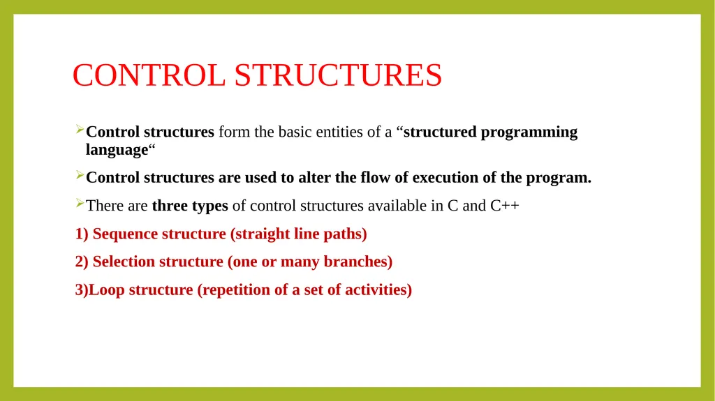 PROGRAMMING IN C++ UNIT-I Principals of object - slide 23 of 39