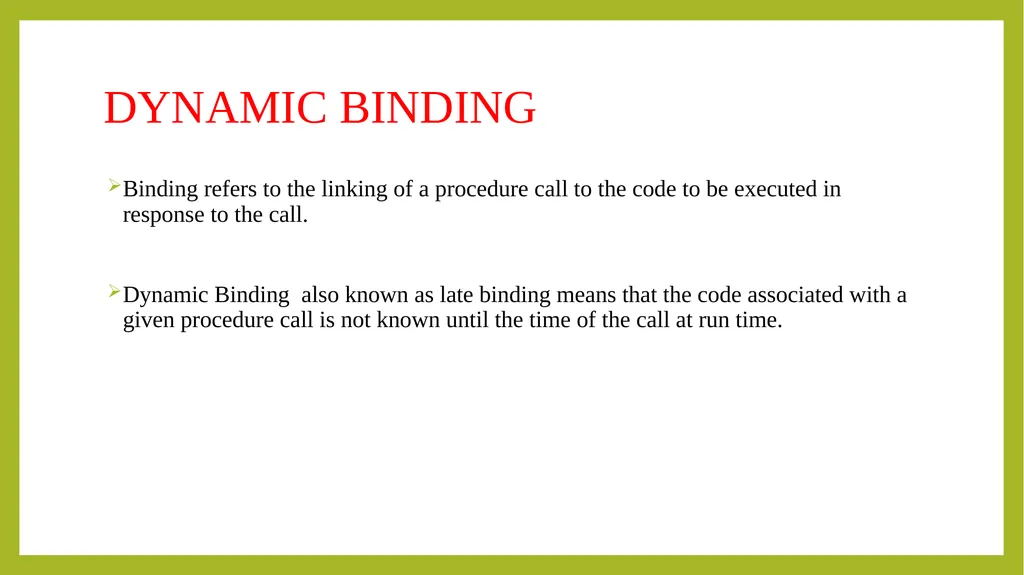 PROGRAMMING IN C++ UNIT-I Principals of object - slide 9 of 39