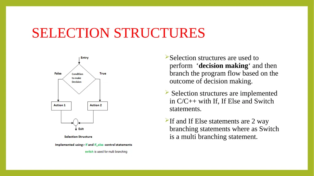 PROGRAMMING IN C++ UNIT-I Principals of object - slide 25 of 39