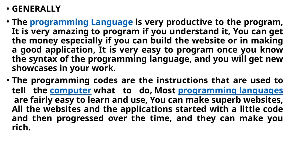 WEEK 9 INTRODUCTION TO BASIC PROGRAMMING BASIC - slide 6 of 12