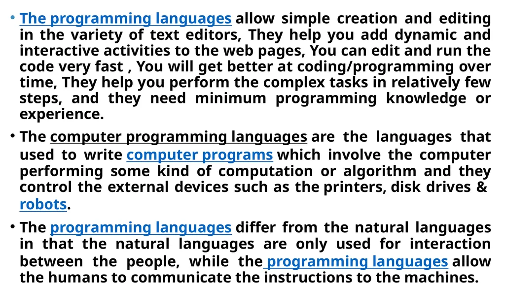 WEEK 9 INTRODUCTION TO BASIC PROGRAMMING BASIC - slide 7 of 12