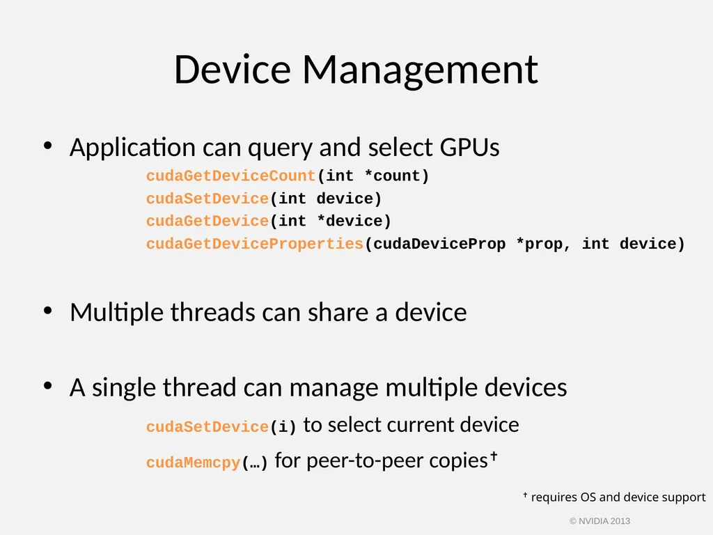 CUDA C/C++ BASICS NVIDIA Corporation © NVIDIA 2013 - slide 62 of 67