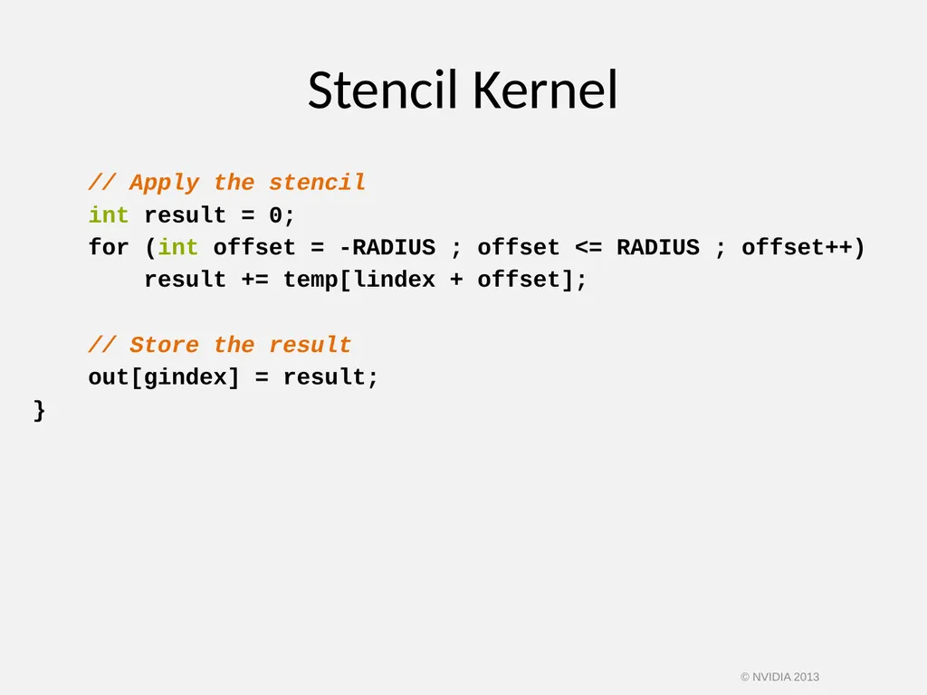 CUDA C/C++ BASICS NVIDIA Corporation © NVIDIA 2013 - slide 56 of 67