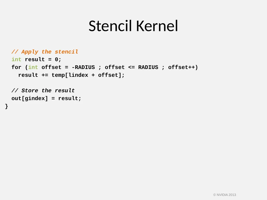 CUDA C/C++ BASICS NVIDIA Corporation © NVIDIA 2013 - slide 52 of 67