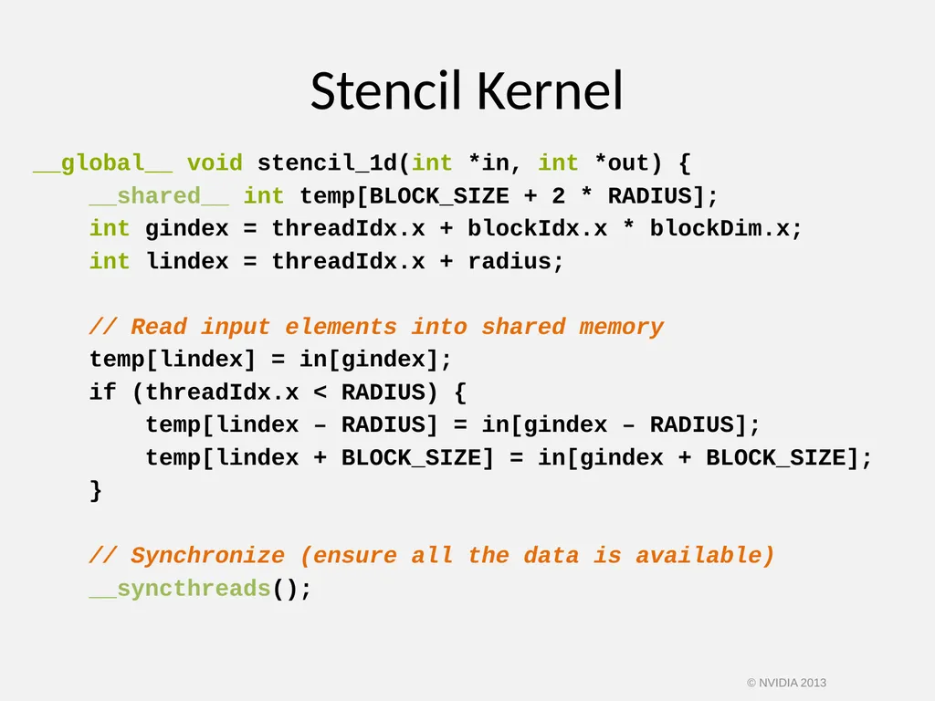 CUDA C/C++ BASICS NVIDIA Corporation © NVIDIA 2013 - slide 55 of 67