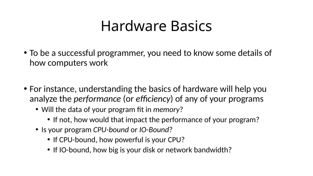 15-110: Principles of Computing Introduction: - slide 6 of 28