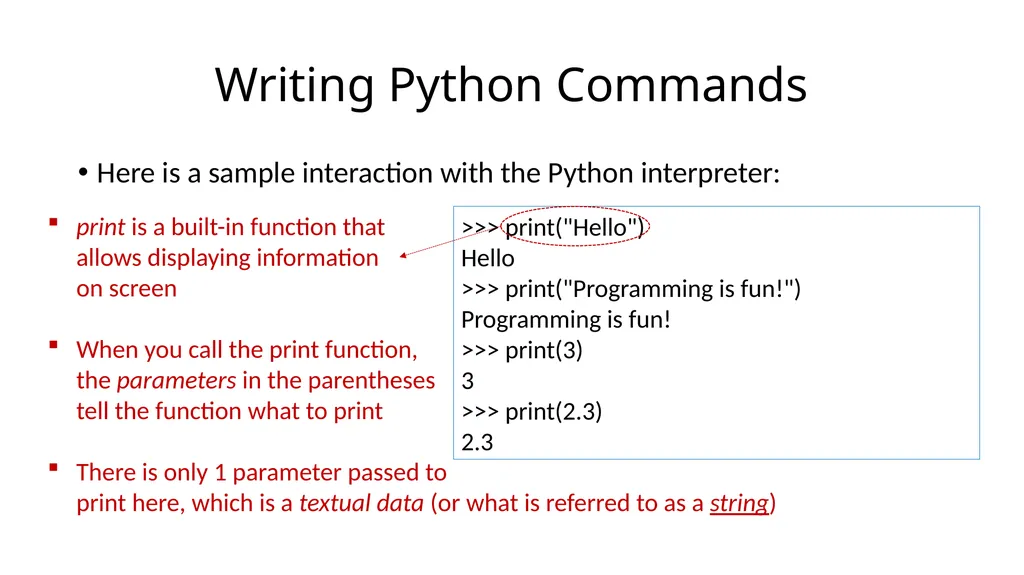 15-110: Principles of Computing Introduction: - slide 21 of 28