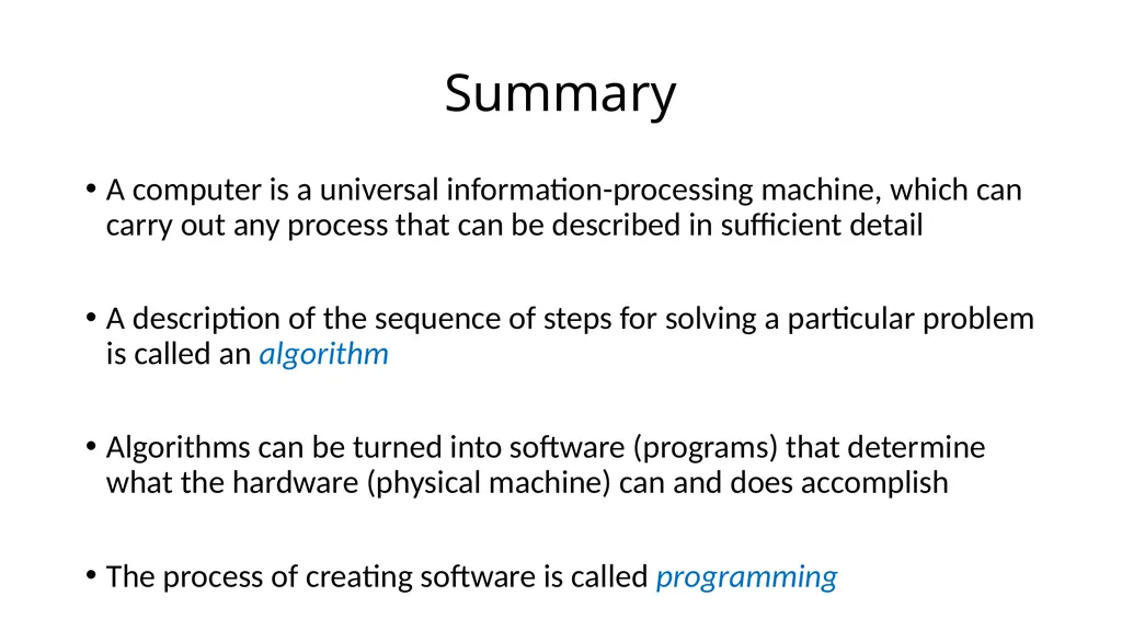 15-110: Principles of Computing Introduction: - slide 24 of 28