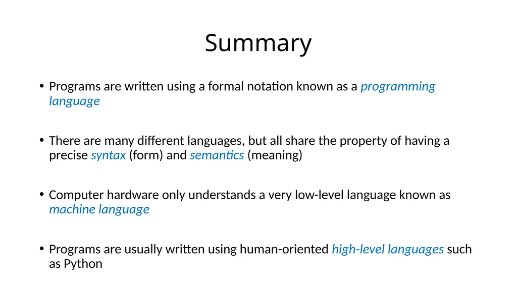 15-110: Principles of Computing Introduction: - slide 26 of 28