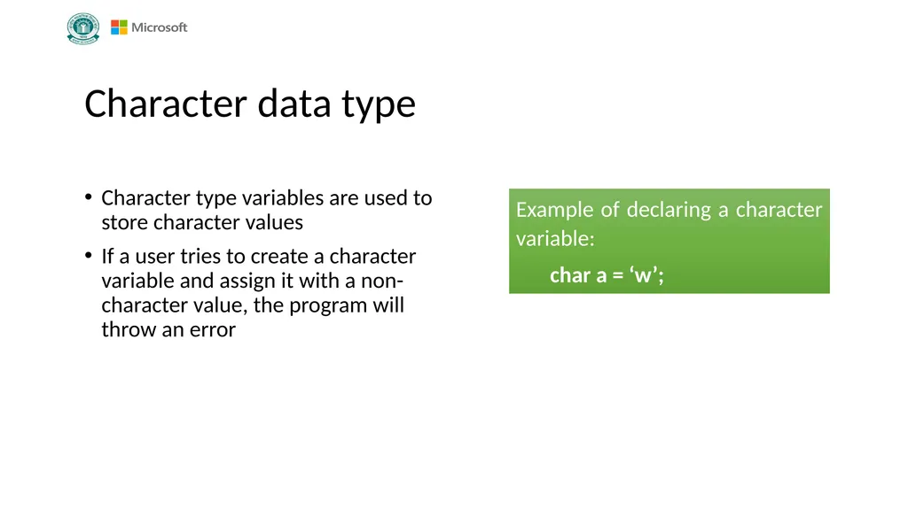 Introduction to Coding Grade VI Version 1.0 - slide 23 of 46